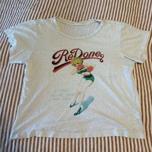 Re/Done Vintage Graphic Baby Tee